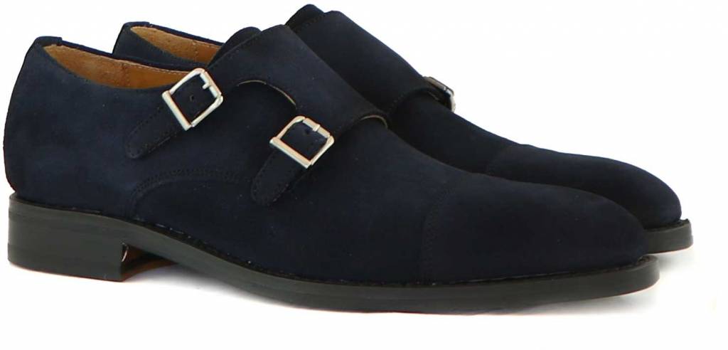 Berwick Gesp Blauw Baltic Suede