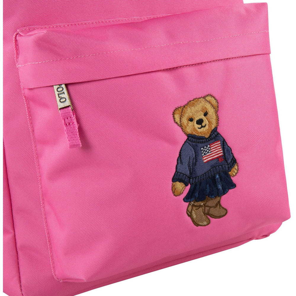 Køb Polo Ralph Lauren Baja Pink Polo Bjørn Rygsæk
