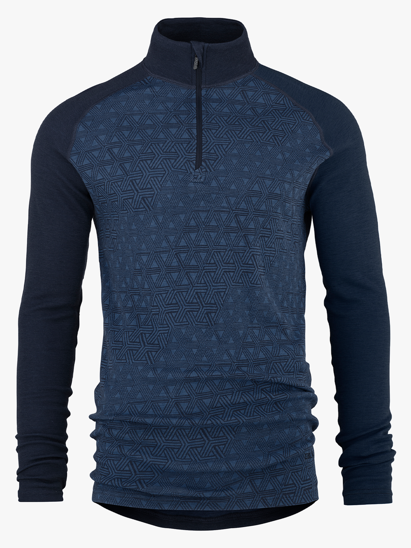Geo Merino Wool Halfzip