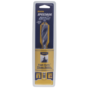 Irwin houtboor Blue Groove Ø18 mm lengte 150 mm