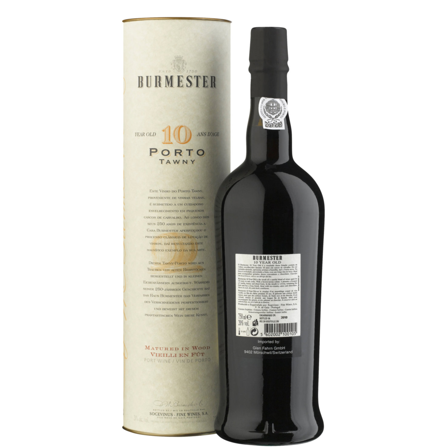Burmester Tawny Port 10 Years Old -75cl