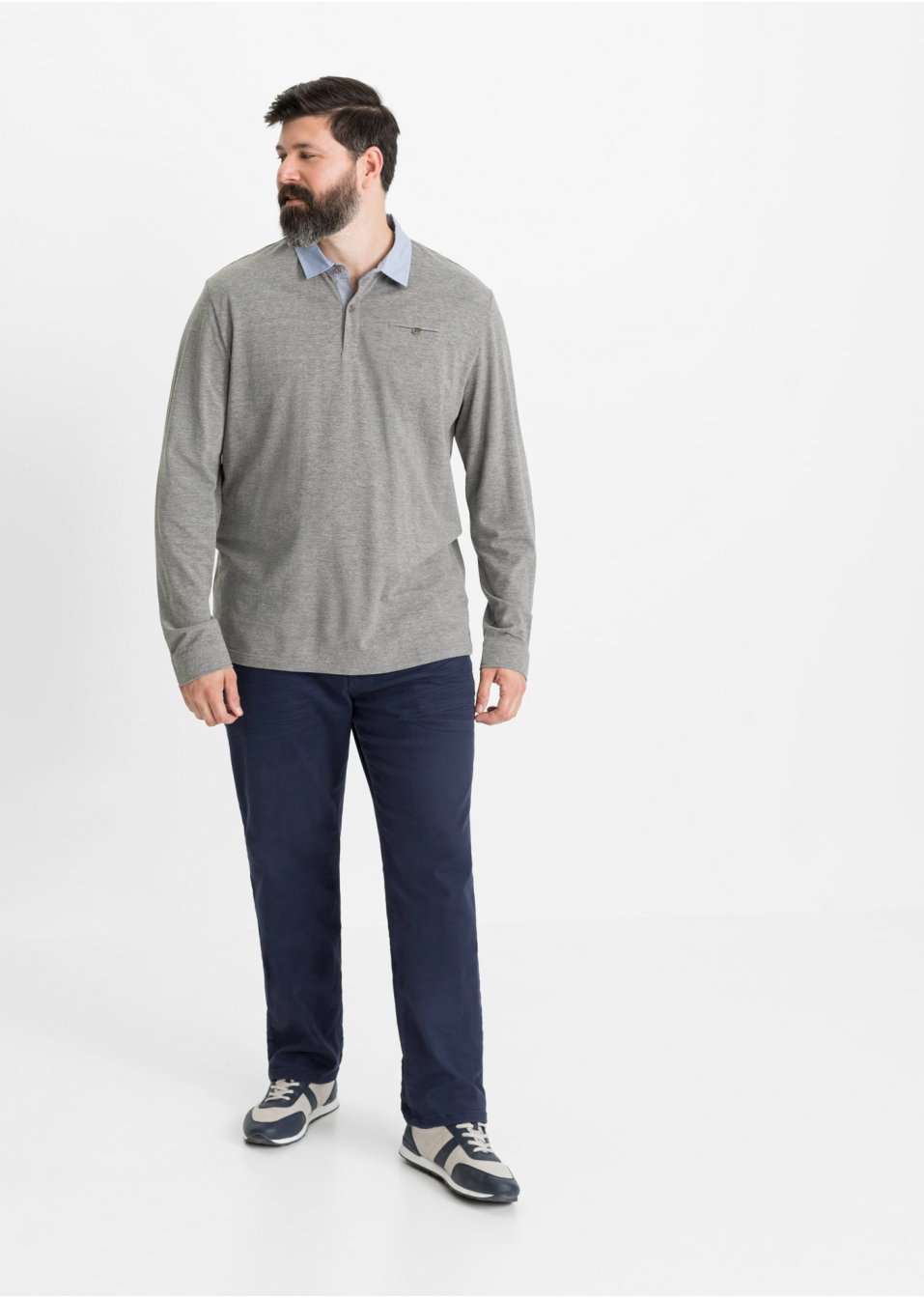 Polo manches longues