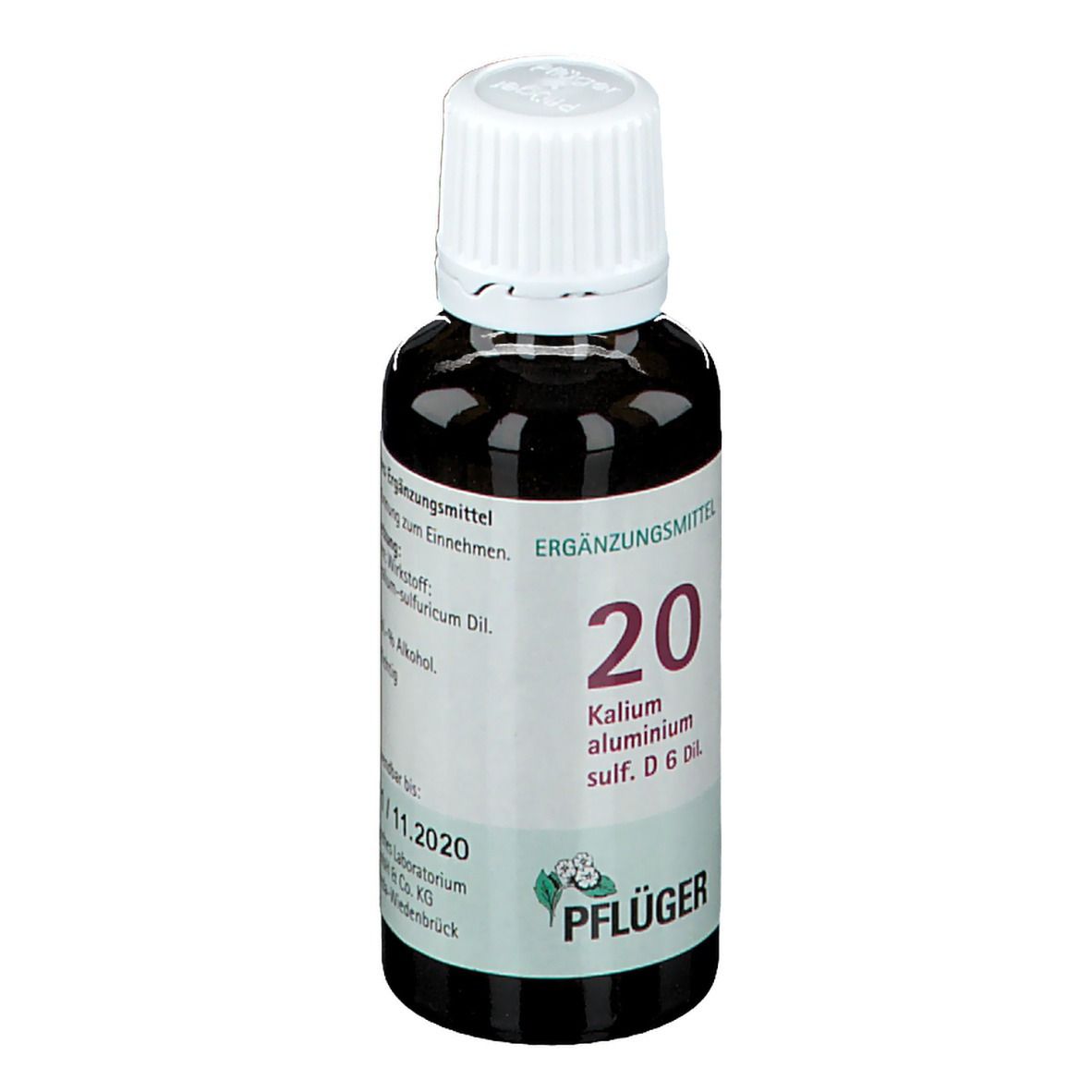 Biochemie Pflüger® 20 Kalium aluminium sulfuricum D 6