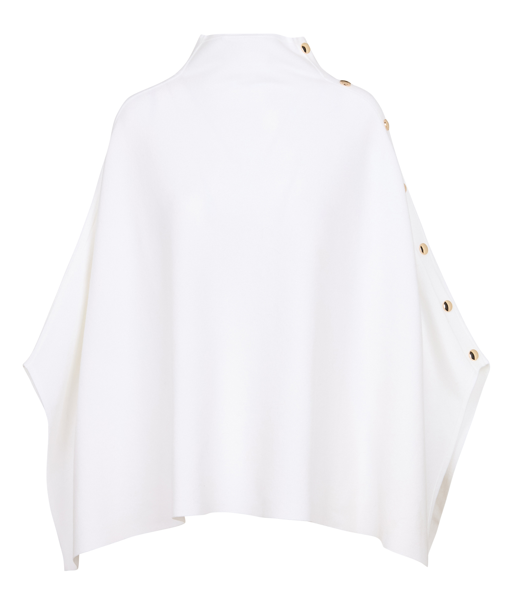 HELVIRA - Poncho col montant | Beige