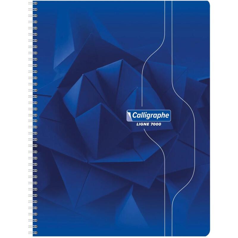Cahier reliure intégrale 7000 24x32 cm 180 pages petits carreaux 70 g - Assortis