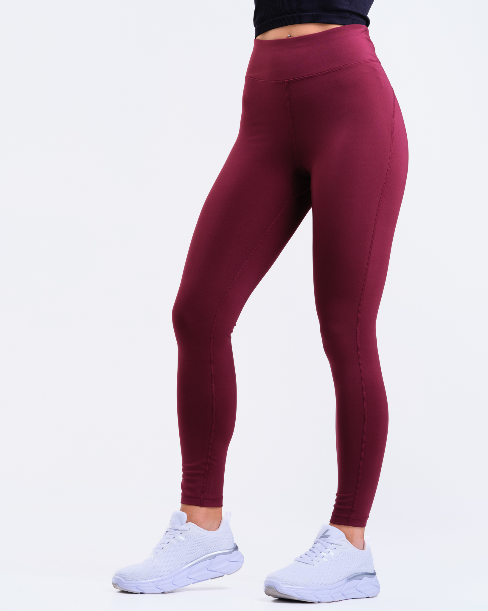 LEVITY Elemental Tights Burgundy