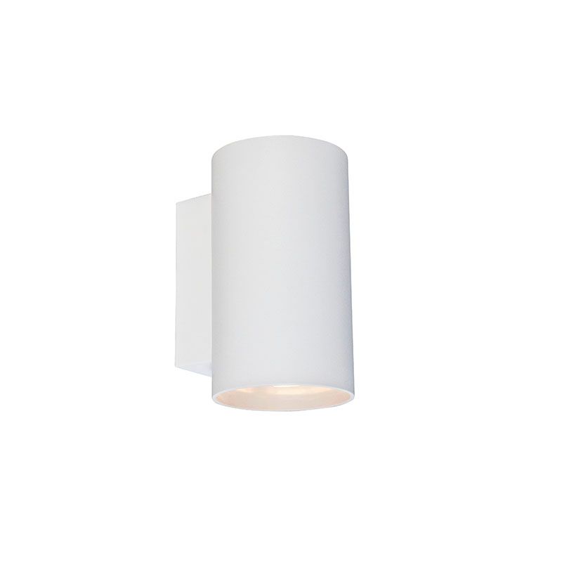 Moderne wandlamp wit rond 2-lichts - Sandy