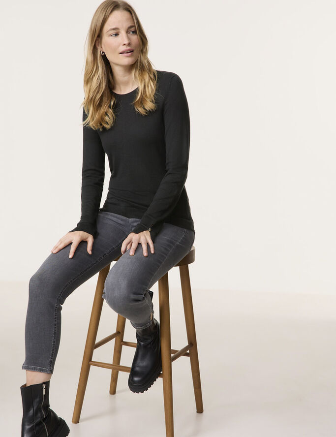 Gerry Weber PULLOVER 1/1 SLEEVE Black