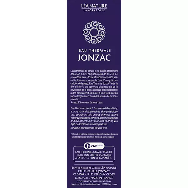 Creme para Contorno dos Olhos Jonzac Men com Água Termal Orgânica Anti-Fadiga 15ml