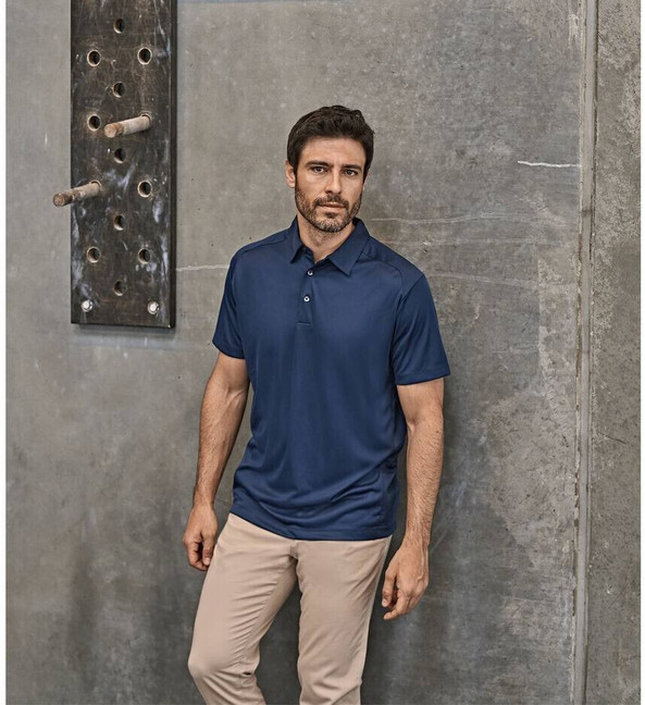 TEE JAYS TJ7200 - Polo Sport Luxe pour Hommes Élégant et Confortable