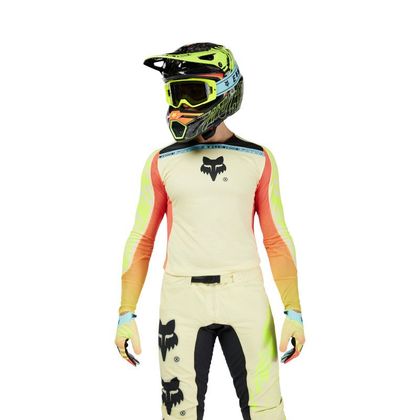 Maillot cross Fox FLEXAIR ELEVATED 2025 - Jaune