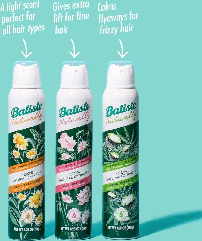 Batiste - Droogshampoo - Green Tea & Chamomile - Voor Normaal Haar
