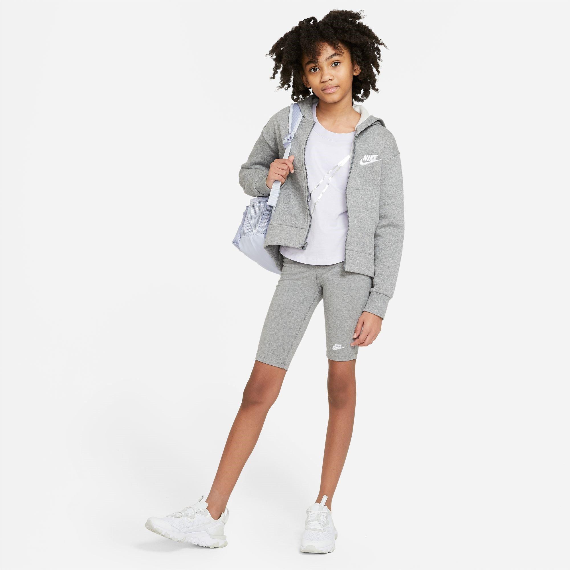 Nike Nike Sportswear Club Fleece Big Kids' (Girls') Full-Zip Hoodie