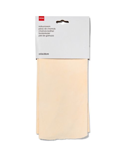 peau de chamois naturelle 53x32