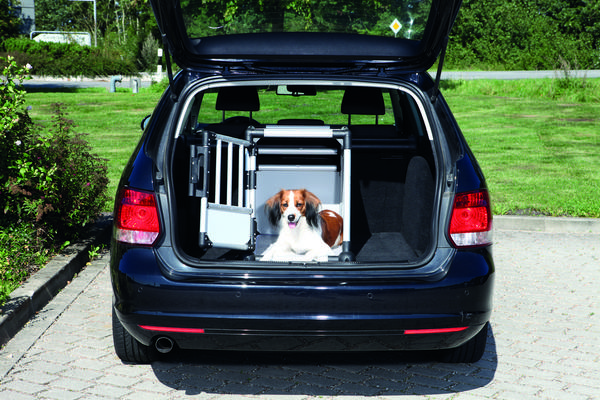 Trixie Hundetransportbox Aluminium,