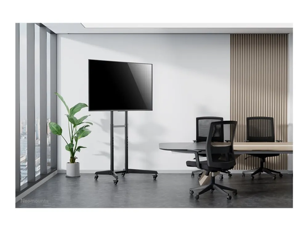 Neomounts FL50-540BL1 - Vogn med hjul - for fladt panel - sort - skærmstørrelse: 37