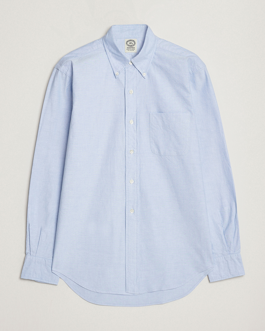 Kamakura Shirts Vintage Ivy Oxford Button Down Shirt Light Blue