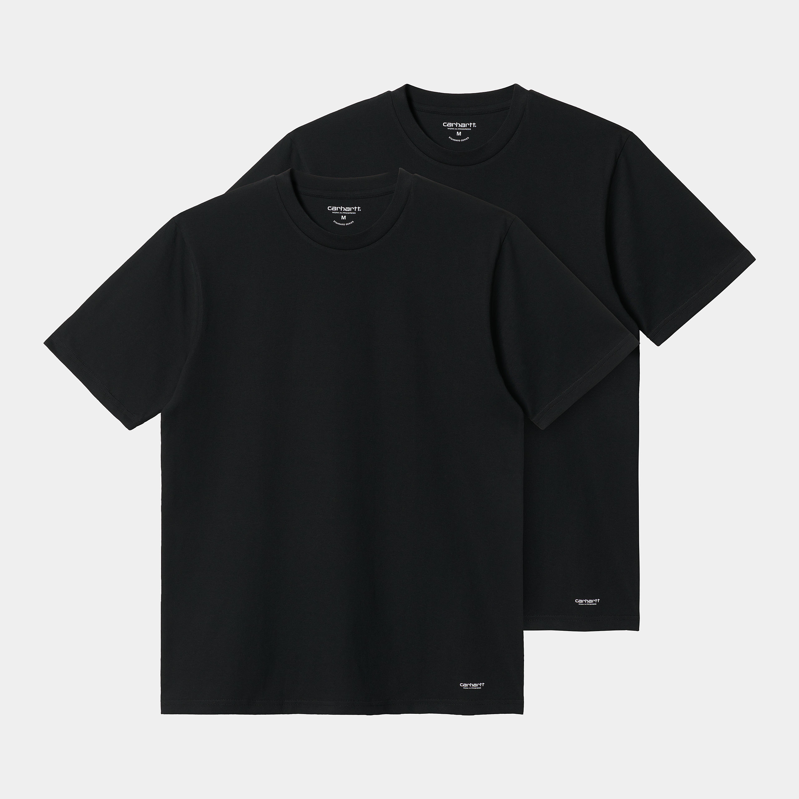 Carhartt WIP Standard Crew Neck T-Shirt 2Pack Black / Black