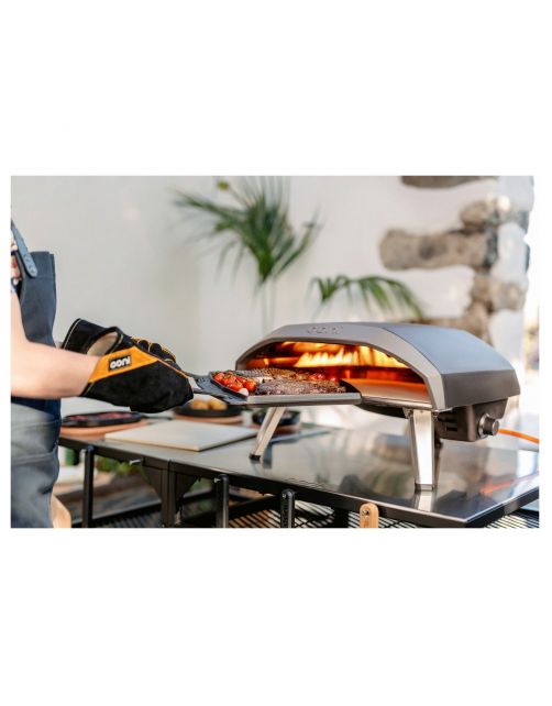 Ooni Pizzaoven Koda - Buitenkeuken - 62x40x29 cm 9.3 kg Zwart Zilver Gasgestookt