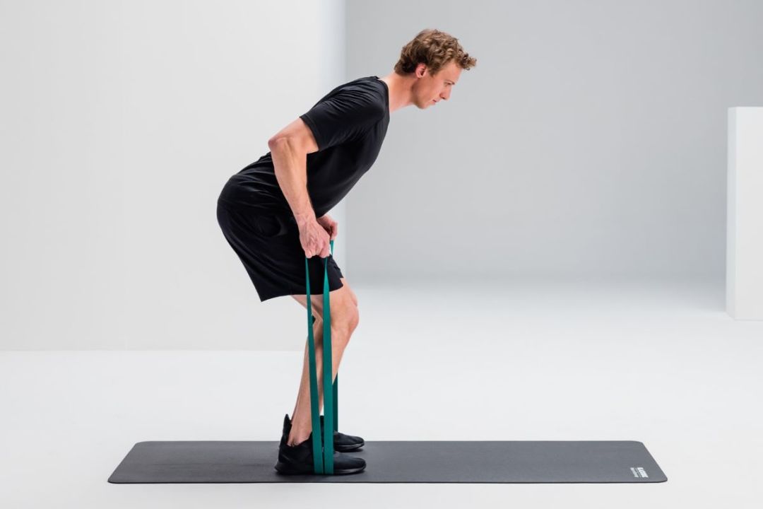 Fitnessband Super Band orange/leicht
