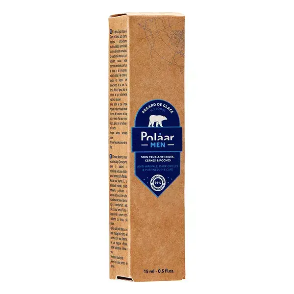 Polaar Men Ice Eye Tratamento Anti-Rugas para Olheiras e Inchaço com Ginseng Siberiano 15ml