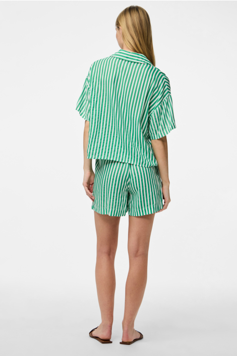 Pieces groene dames blouse