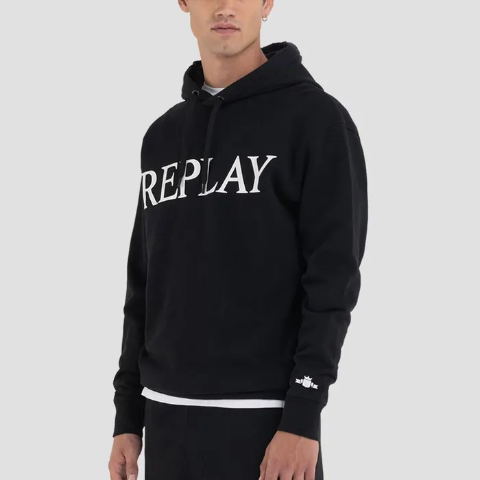 Replay Pure Logo Hoodie Heren