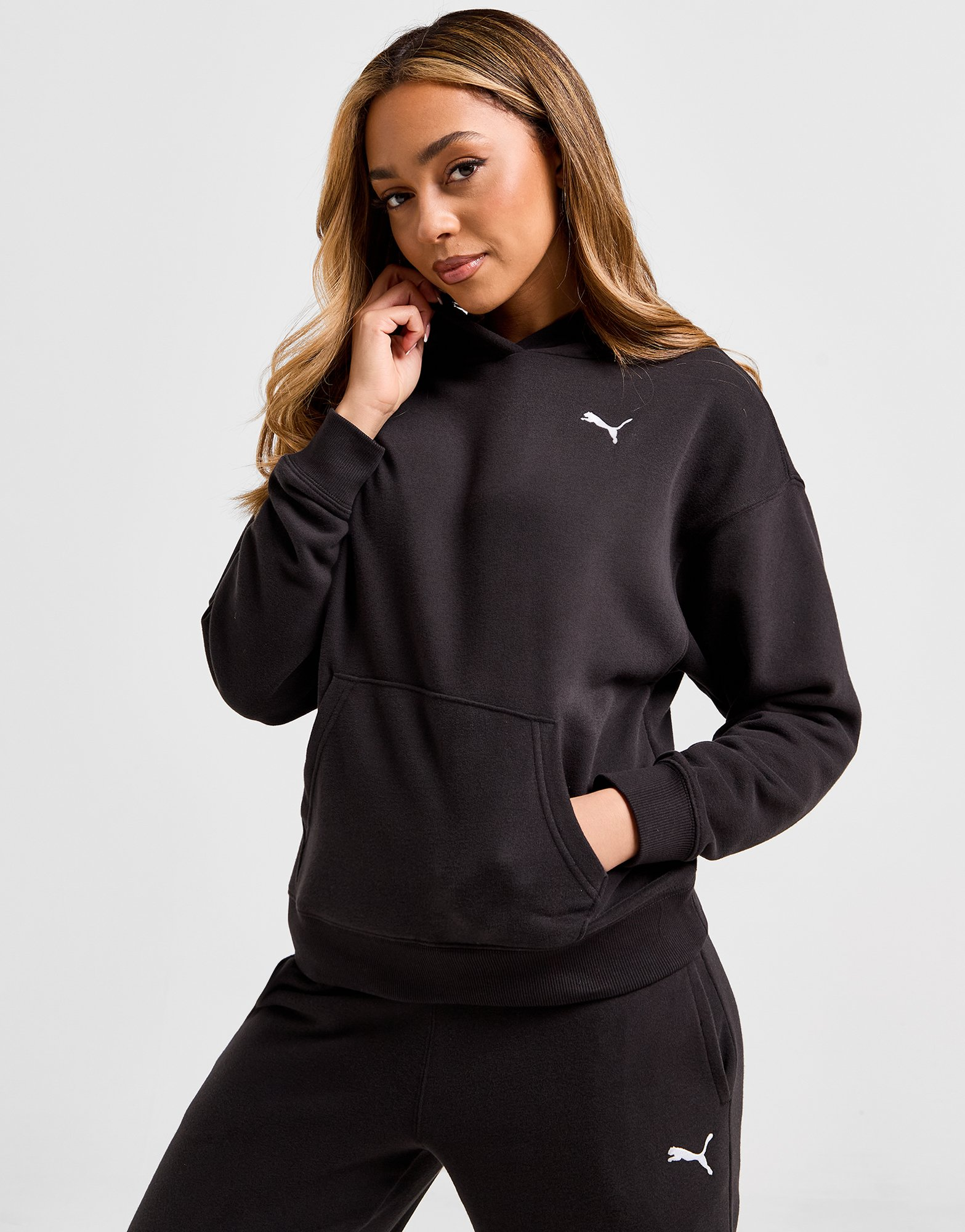 Puma Ensemble de survêtement Logo Femme