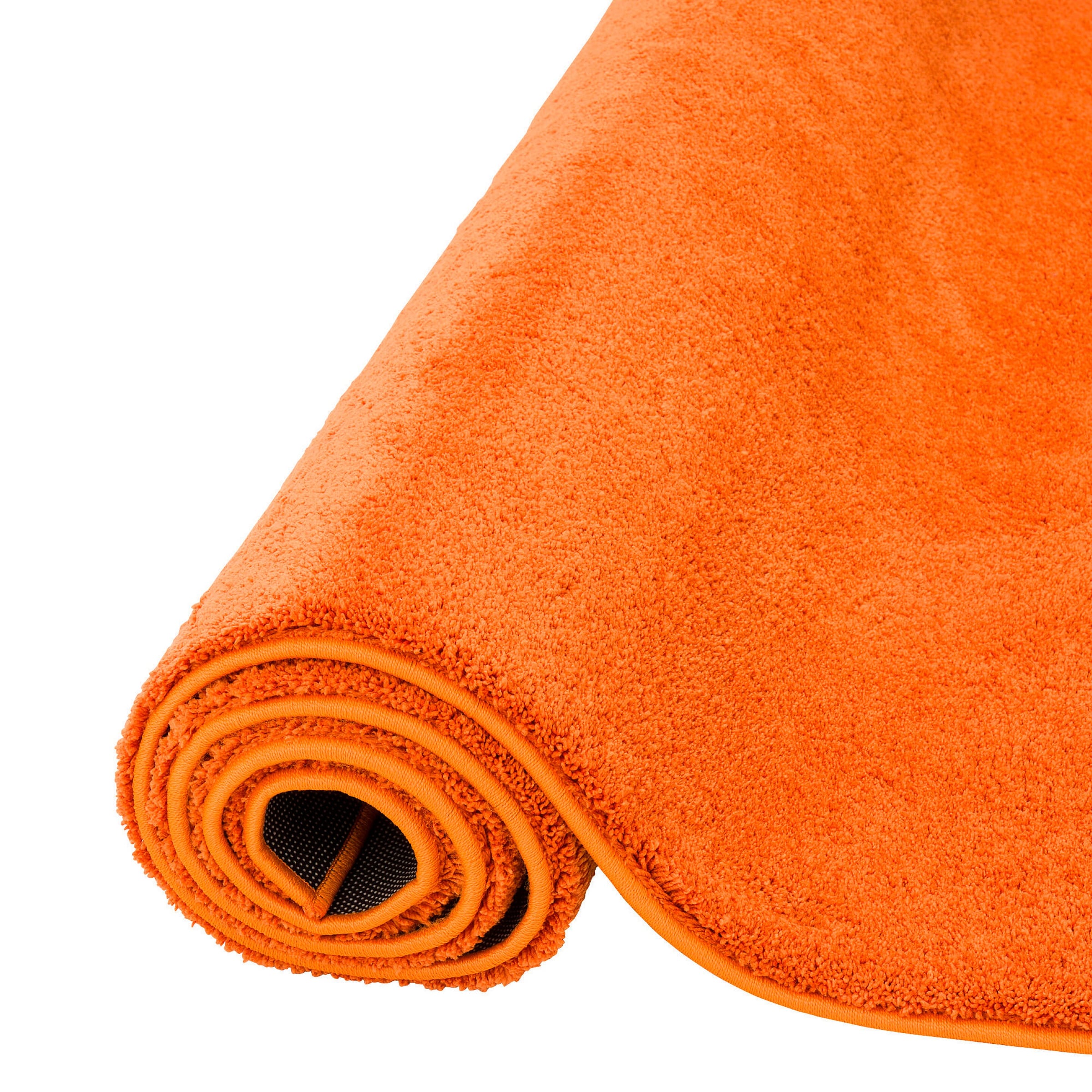 Pergamon Kinderteppich Super Soft Hochflor Silky Kids Orange
