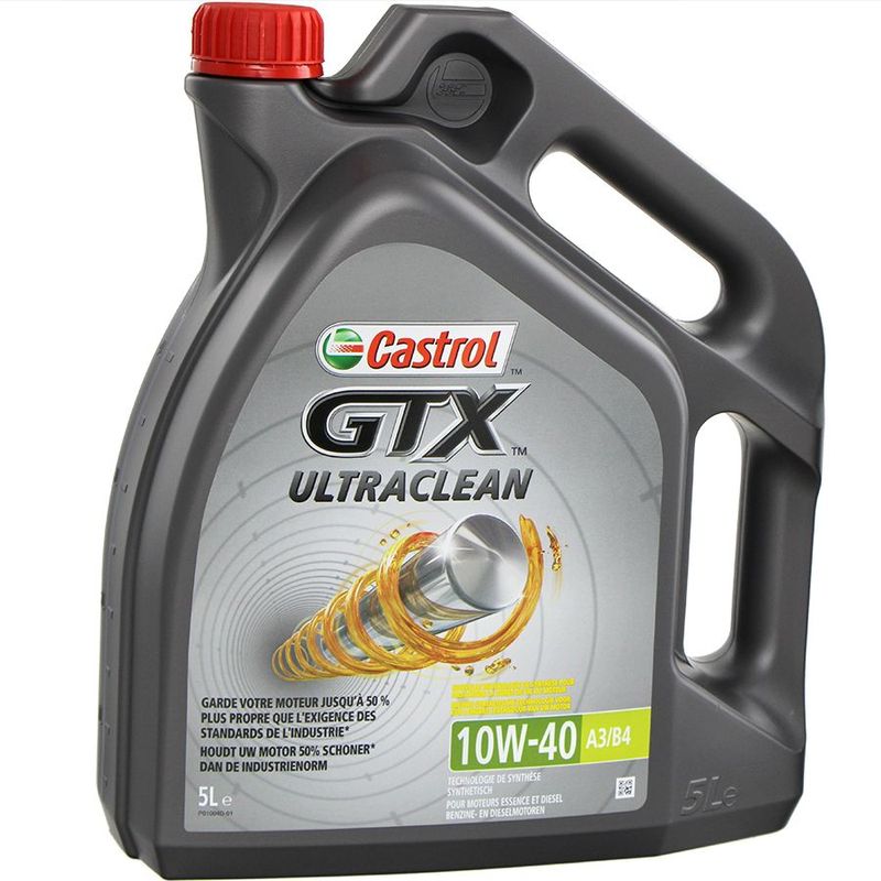 Castrol - GTX 10w40 - Motorolie - 5 Liter