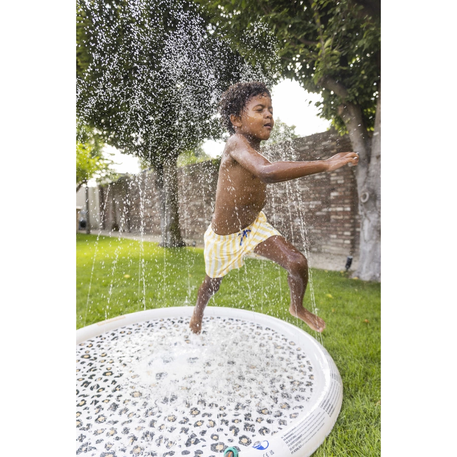 Swim Essentials Sprinkler Matte Leopard beige