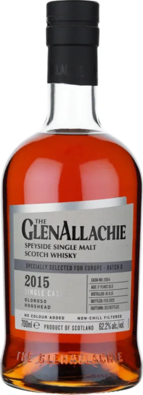 GLENALLACHIE 9 YEARS 2015 OLOROSO 70CL