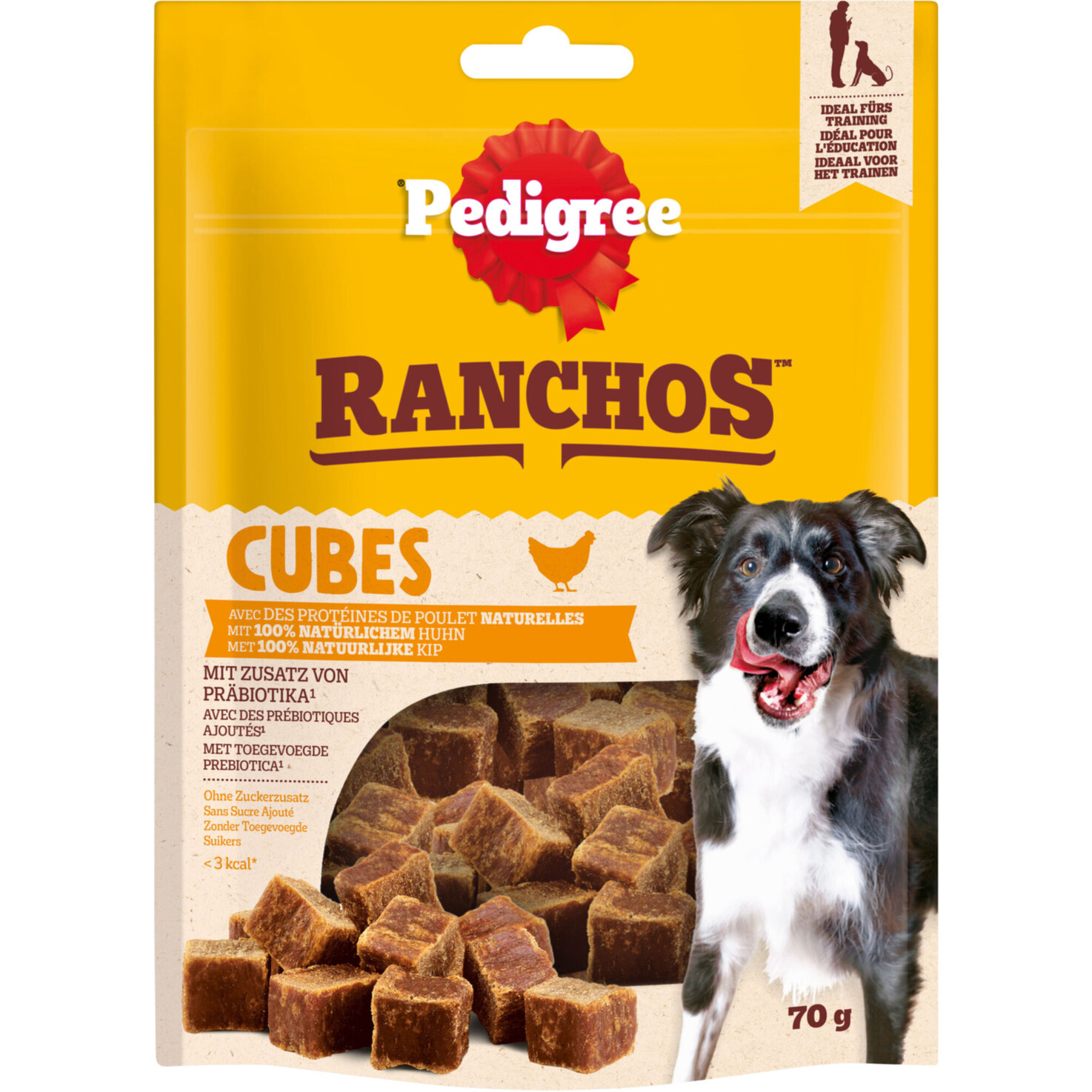 Pedigree Ranchos Cubes Huhn