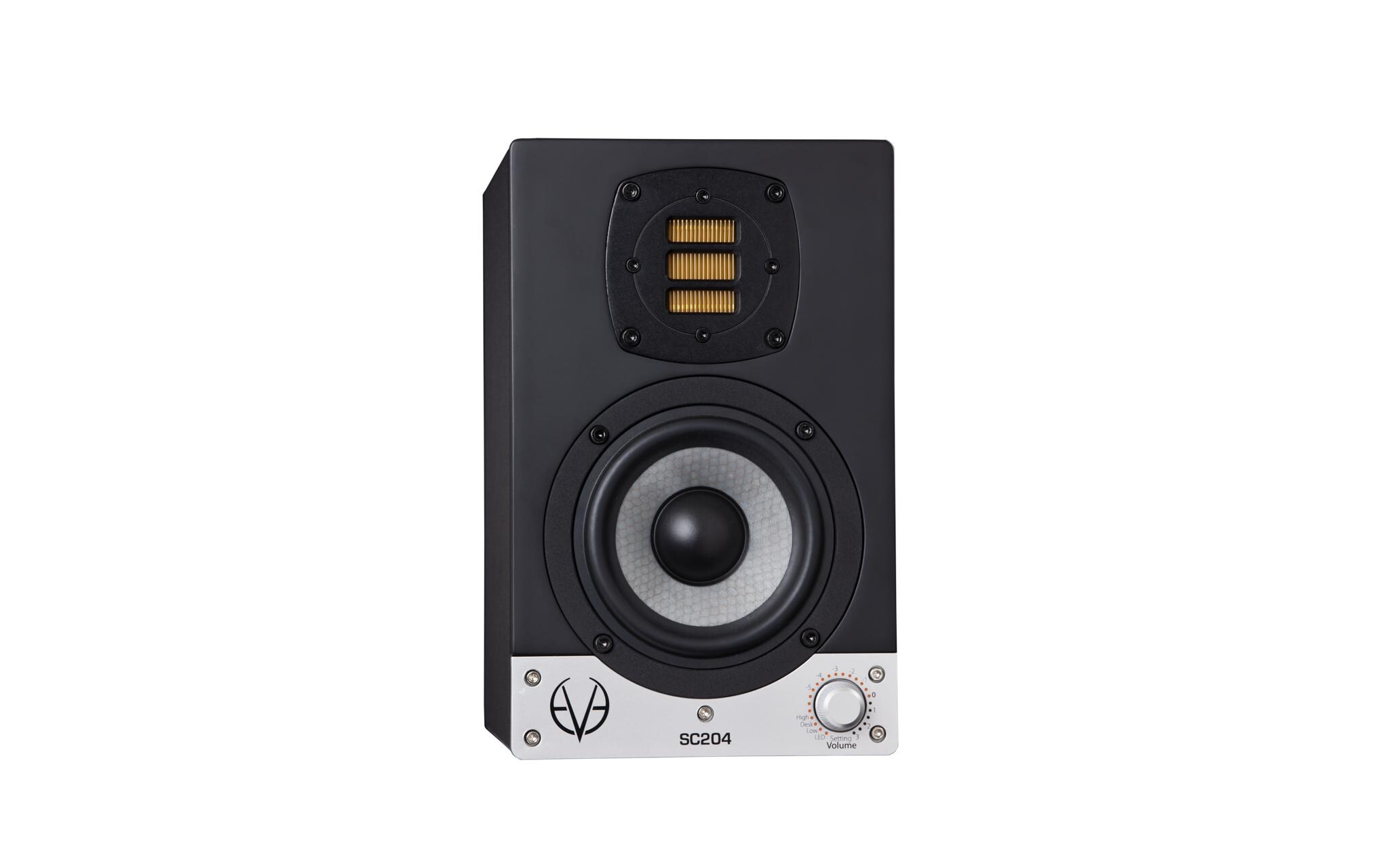 Studiomonitor SC204 Schwarz<br>Kompakter Studiomonitor mit präzisem Sound
