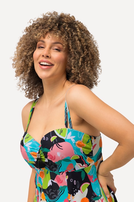 Badekleid, Früchte, Softcups, Quaste, recycelt
