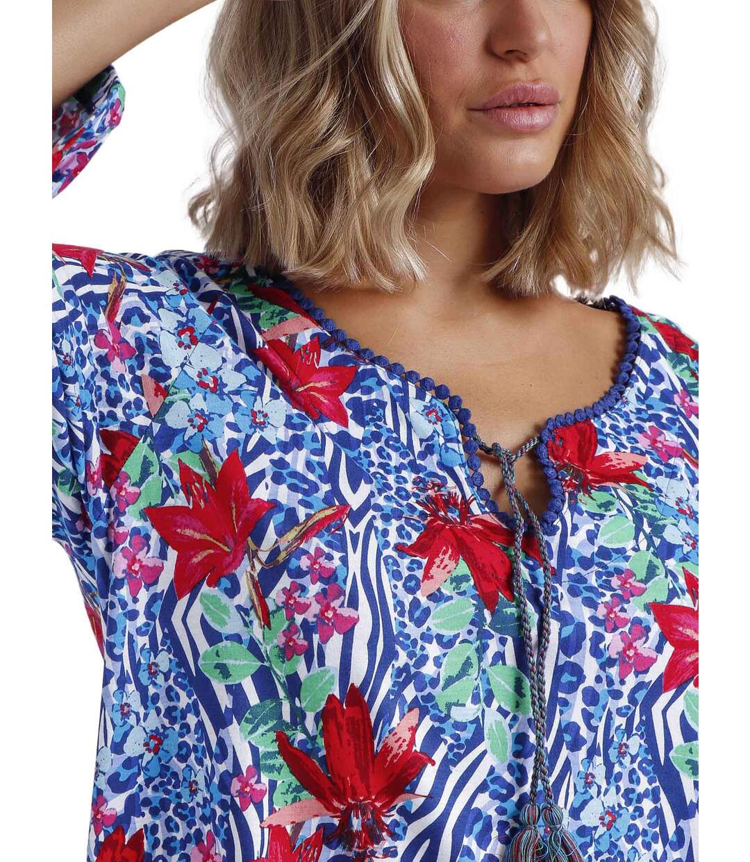 Tunique de plage Summer Jungle Admas