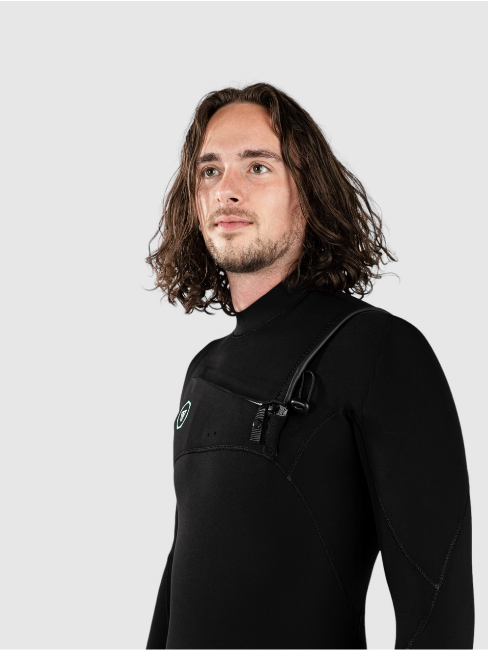 Vissla 7 Seas 4/3mm Full Chest Wetsuit black