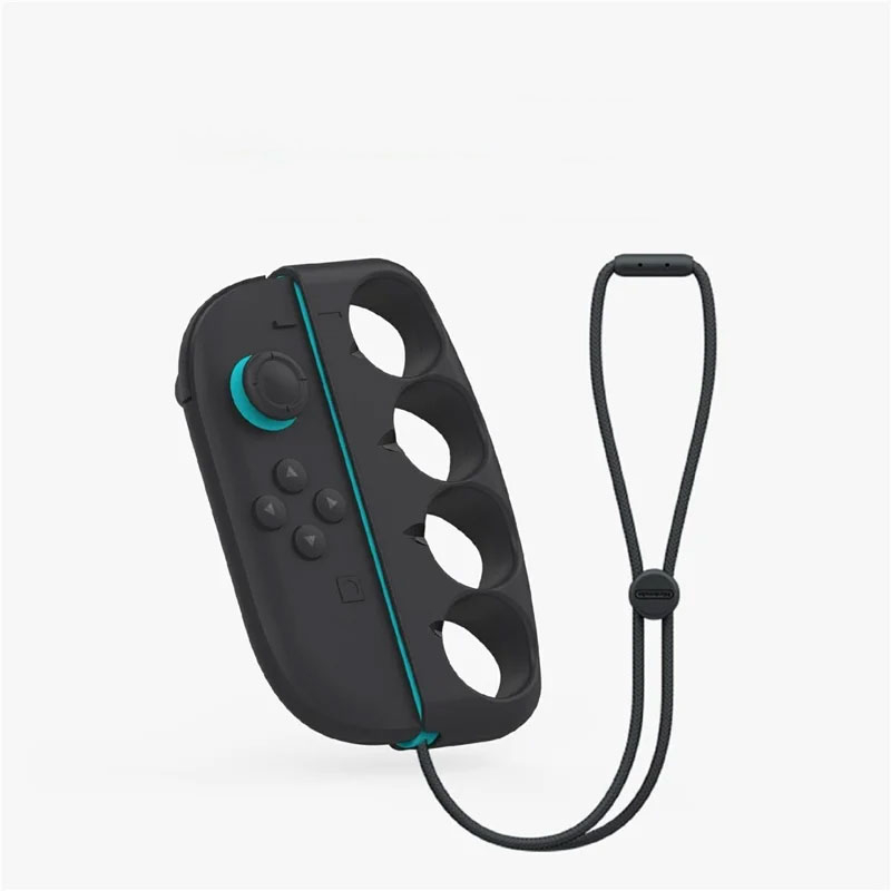 (2er Set) Magnetische Boxing Griff Halterung für Nintendo Switch 2 Joy-Cons Controller - Schwarz