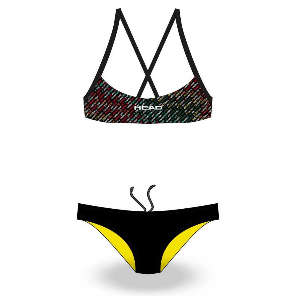 Head swimming Team Printed Low bikini