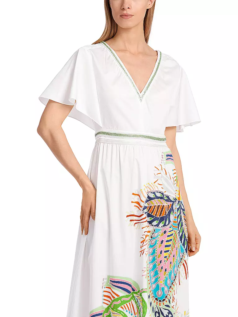 MARC CAIN Midikleid weiss