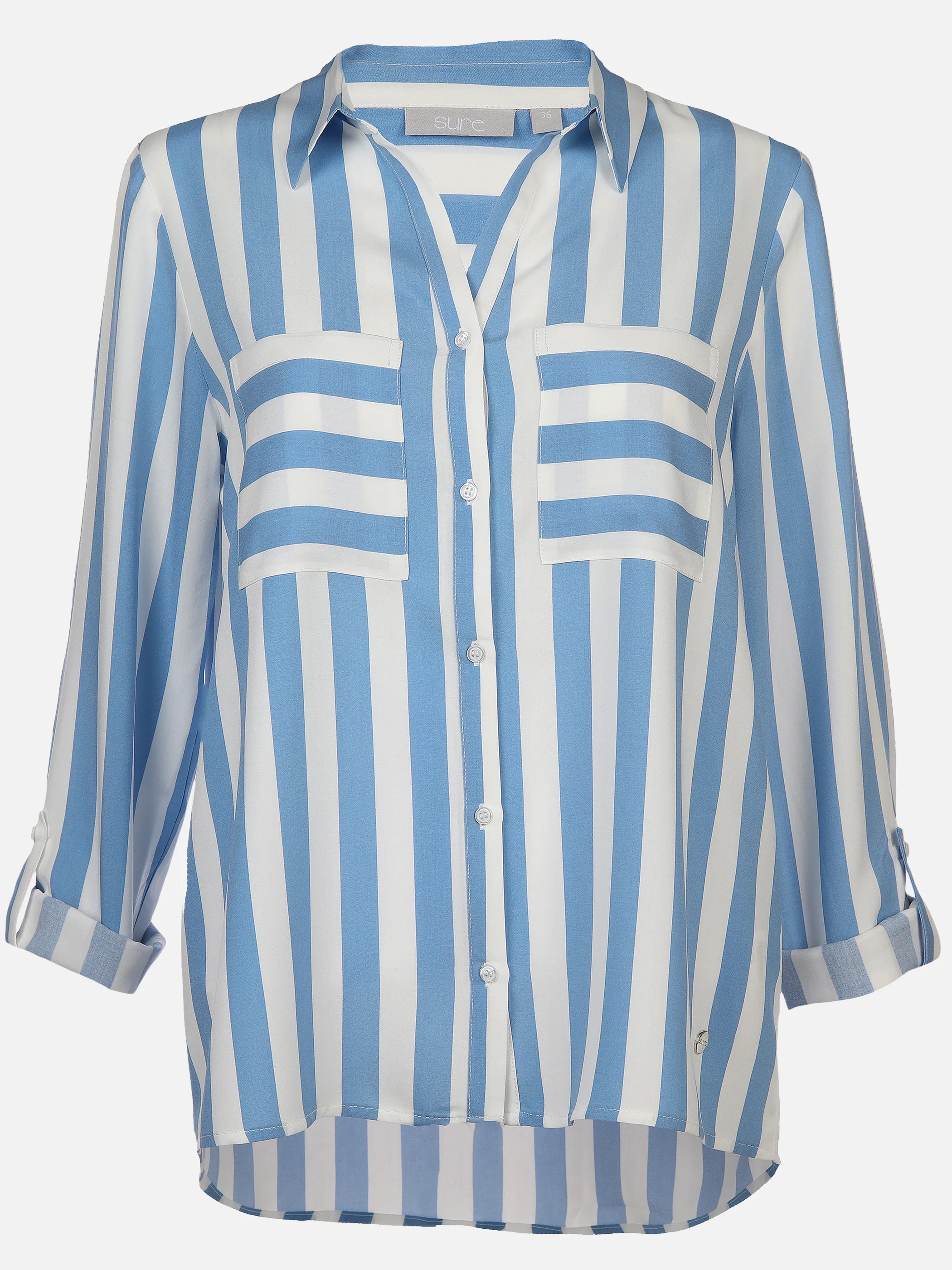 Damen Bluse mit Streifen