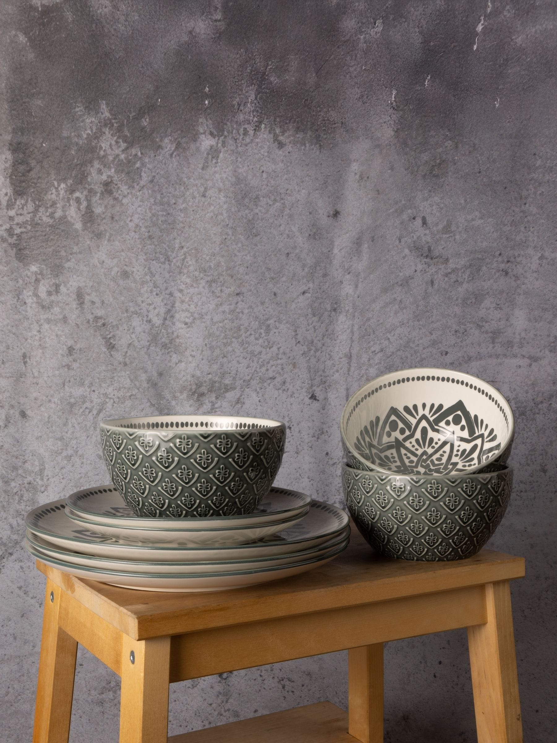 Code Maison 12 Piece Inari Dinner Set