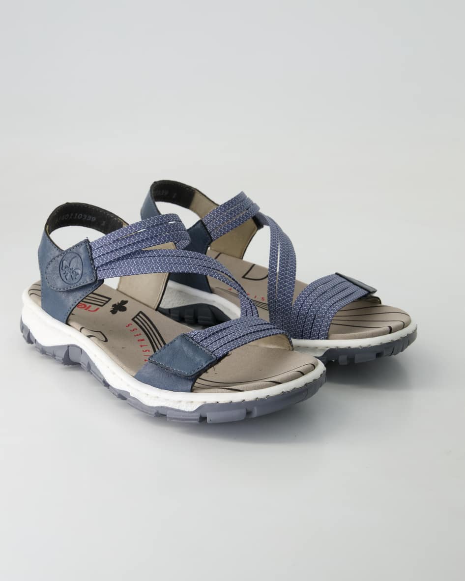 Rieker Guana Sandalen in Blau