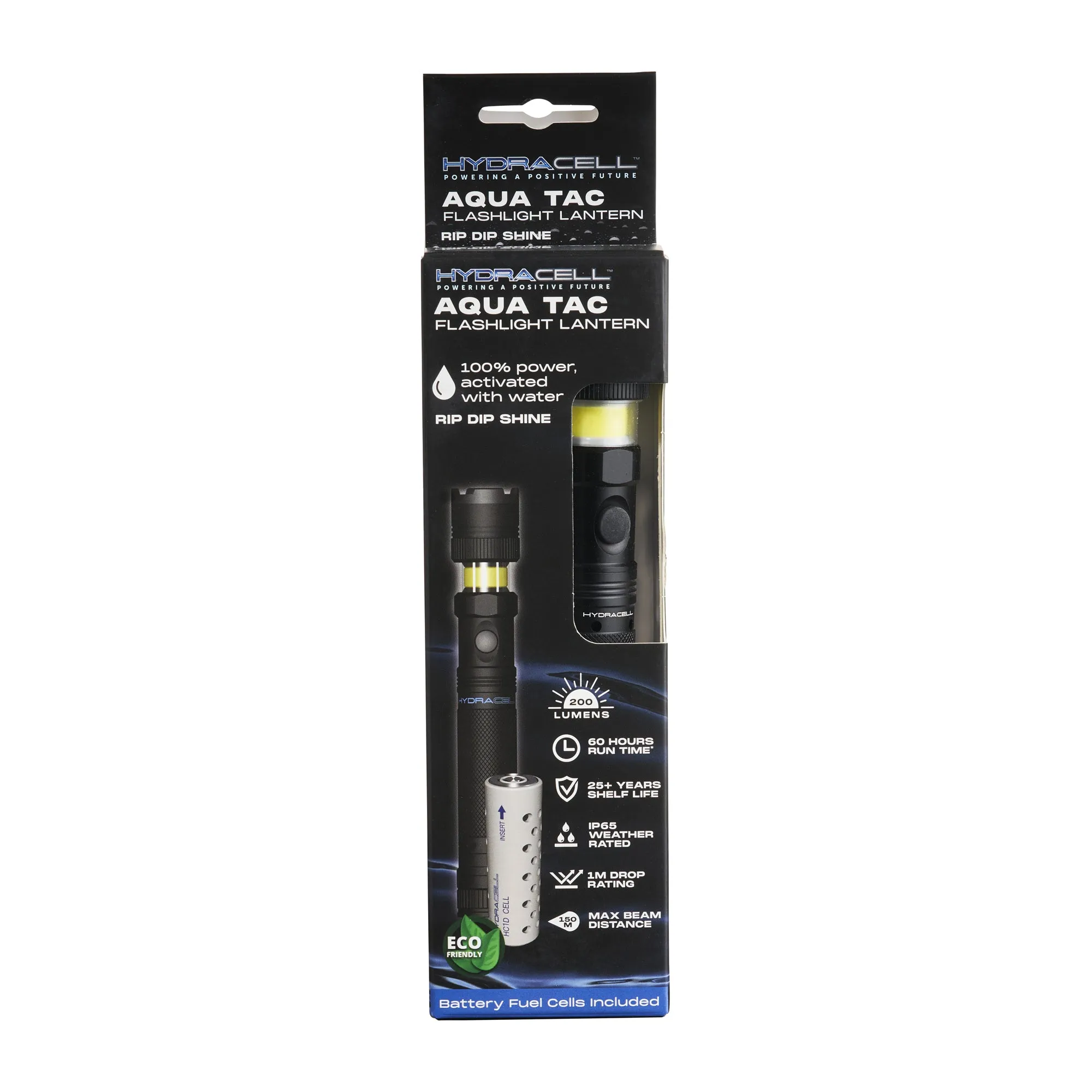 Hydracell -  HydraCell Taschenlampe AquaTac schwarz
