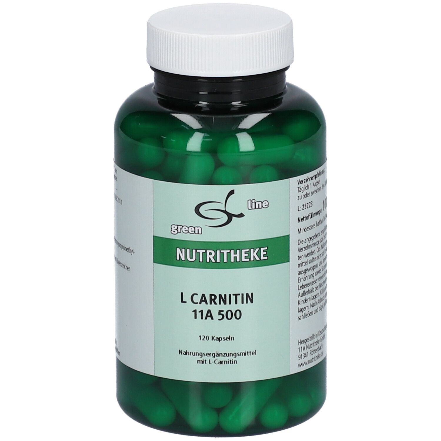 green line NUTRITHEKE L-Carnitin 502
