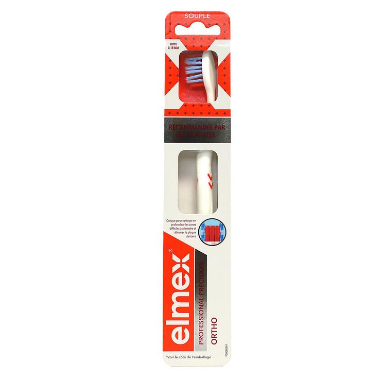 Ortho brosse à dents souple