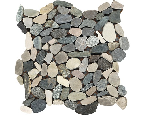 Steenmozaïek S30 Sassi mix grijs 30x30 cm