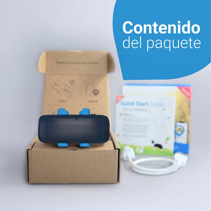 Rastreador GPS Tractive Blue para Cães