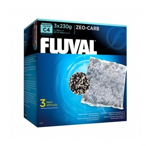 Esponja de filtração Fluval C4 Zeo Carb