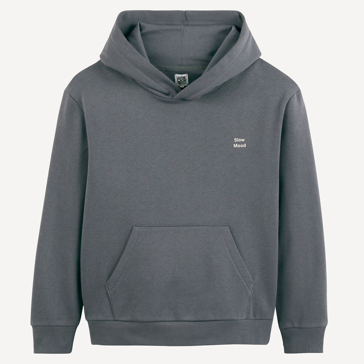COLEÇÕES LA REDOUTE<br>Moletom de feltro com estampa no peito